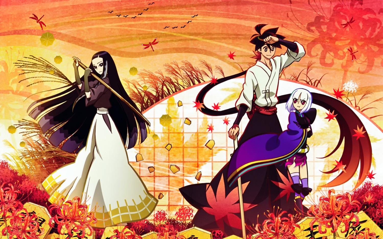 Katanagatari Kiguchi Zanki Togame Yasuri Shichika Wallpaper 172605 Yandere 